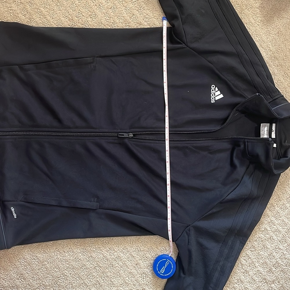 Adidas Climalite Black Jacket size M 🖤 - Picture 4 of 5